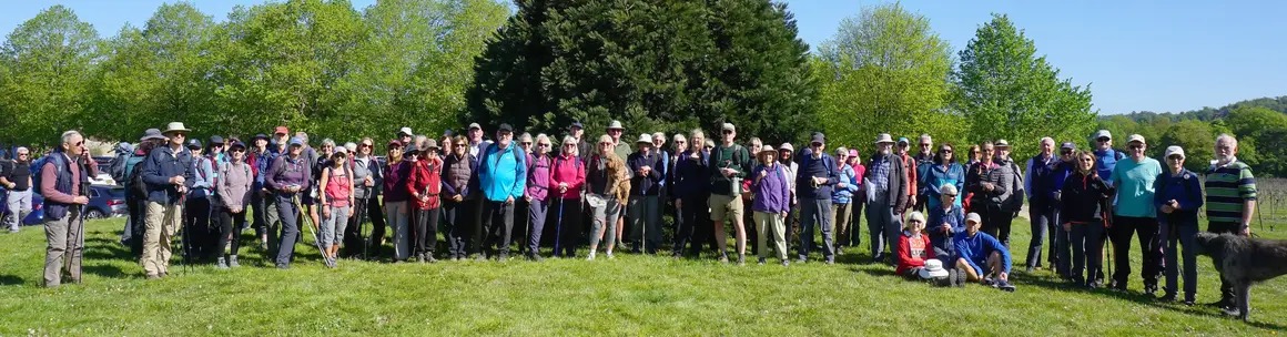 2604 SWF Walkers Gathering On The Opening Day